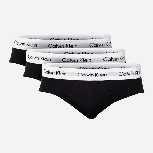 Zestaw majtek męskich typu brief Calvin Klein Underwear 0000U2661G-001 XL 3 szt Czarny (5051145283341) - obraz 5