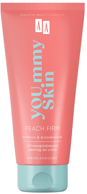 Peeling do ciała AA YOU.mmy Peach Firm ultrawygładzający 200 ml (5900116084251) - obraz 1