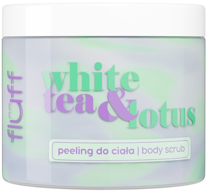 Peeling do ciała Fluff White Tea&Lotus 160 ml (5901878684260) - obraz 1