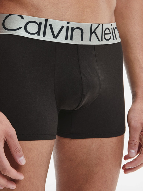 Набір трусів шорти Calvin Klein Underwear 000NB3130A7V1 XL 3 шт Чорний (8719855387250) - зображення 2