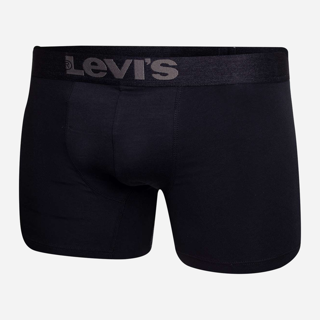 Набір трусів шорти Levi's 701203923002 XL 2 шт Чорний (8720245183833) - зображення 4