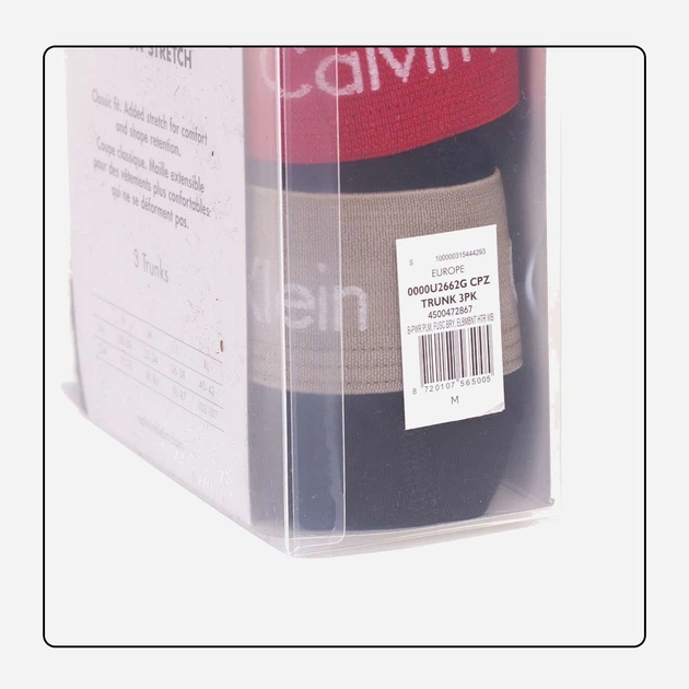 Zestaw majtek męskich typu bokserki Calvin Klein Underwear 0000U2662GCPZ L 3 szt Czarny (8720107565036) - obraz 10