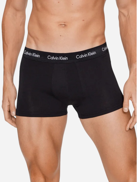 Набір трусів шорти Calvin Klein Underwear 0000U2664GH55 M 3 шт Чорний (8720108811200) - зображення 2