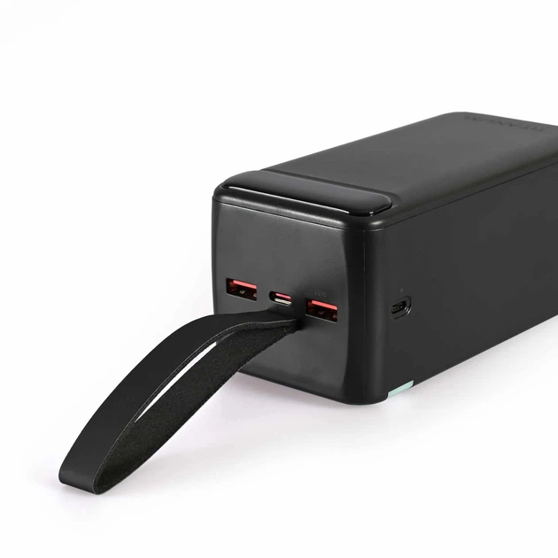 Повербанк Titanum 741S 50000 mAh з функцією швидкої зарядки Чорний - Фото 2 Повербанк Titanum 741S 50000 mAh з функцією швидкої зарядки Чорний - зображення 2