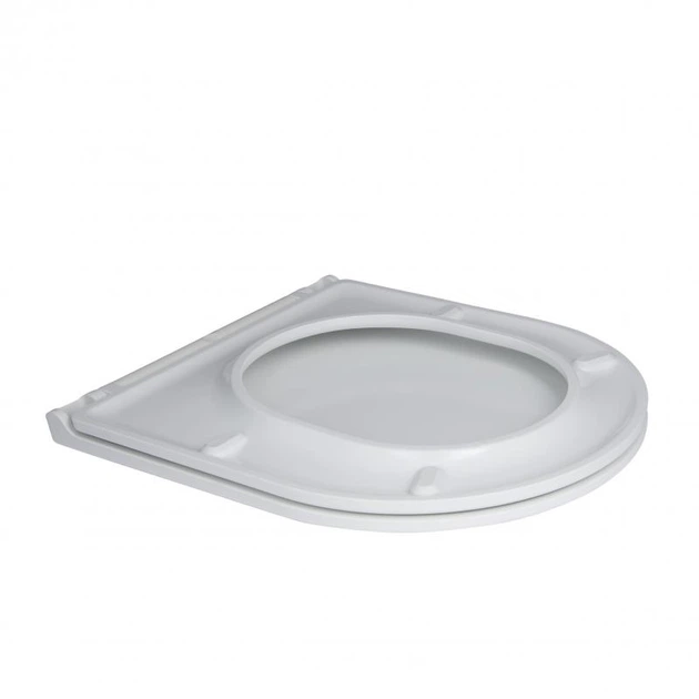 Унитаз подвесной Qtap Robin New безободковый с сиденьем Soft-close QT1333046EUQW - изображение 7