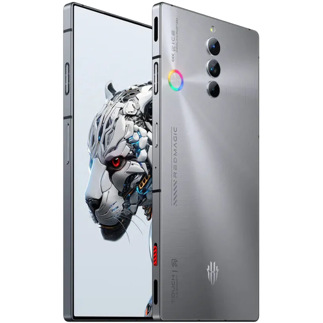 Смартфон ZTE Nubia Redmagic 8S Pro 12/256GB Platinum - Фото 1 Смартфон ZTE Nubia Redmagic 8S Pro 12/256GB Platinum - изображение 1