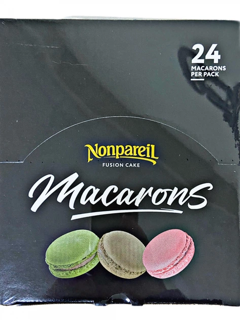 Печиво мигдальне Macarons 24шт Nonpareil – ROZETKA. Купити Печиво