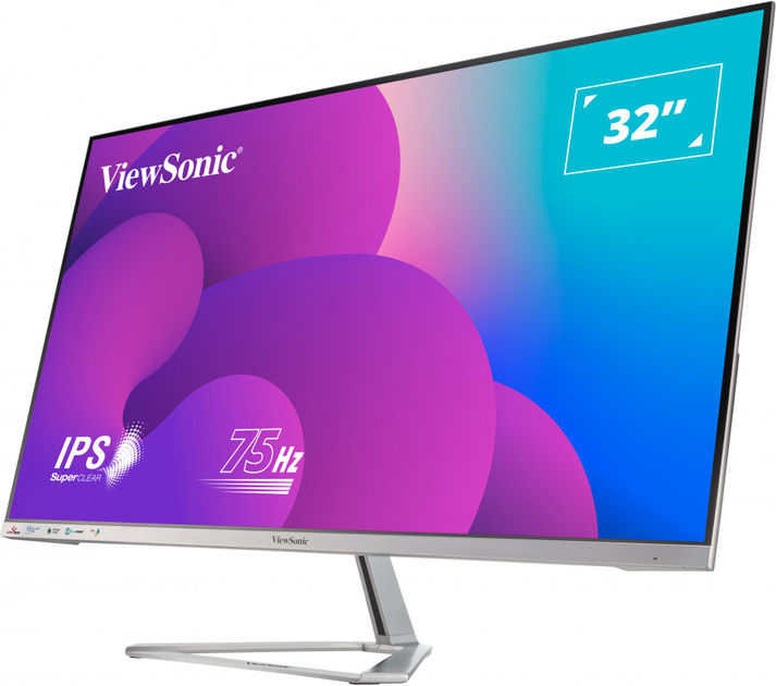 Monitor 32" ViewSonic VX3276-MHD-3 - obraz 3