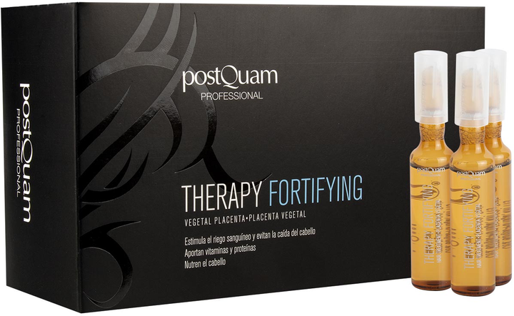 Ампули для волосся Postquam Therapy Fortifying Multivitamin Complex 12 x 9 мл (8432729065190) - зображення 1