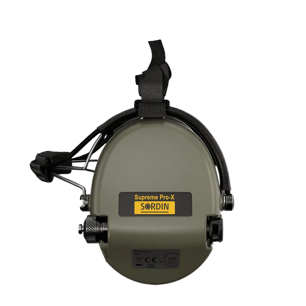 Активные наушники Sordin Supreme Pro X Neckband для стрельбы Green (Kali) KL138 - изображение 4