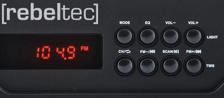 Głośnik przenośny Rebeltec SoundBox 340 Black (RBLGLO00044) - obraz 4