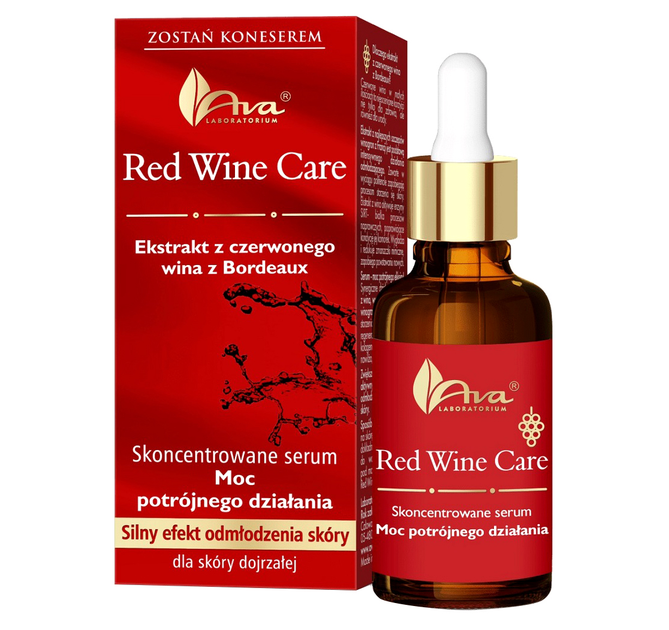 Сироватка для обличчя Ava Laboratorium Red Wine Care сконцентрована для зрілої шкіри 30 мл (5906323007014) - зображення 1