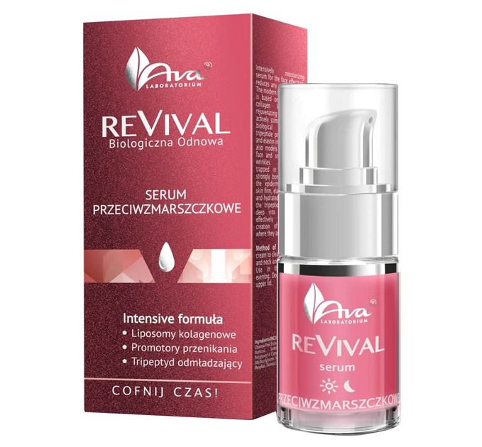 Serum przeciwzmarszczkowe Ava Laboratorium ReVival 15 ml (5906323006383) - obraz 1