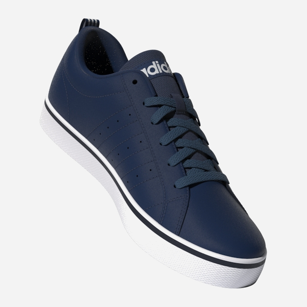 Sneakersy męskie do kostki adidas VS Pace B74493 43.5 (UK 9) Granatowe (4057284402835) - obraz 9