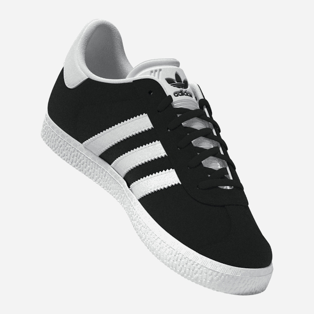Sneakersy dziecięce dla dziewczynki adidas Originals Gazelle J BB2502 35.5 (3.5UK) Czarne (4057284000000) - obraz 10