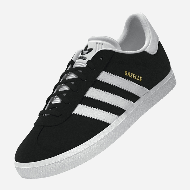 Sneakersy dziecięce dla dziewczynki adidas Originals Gazelle J BB2502 37 (4.5UK) Czarne (4057284000024) - obraz 8