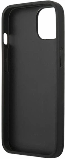 Etui CG Mobile Karl Lagerfeld Saffiano Karl&Choupette do Apple iPhone 13 mini Czarny (3666339028657) - obraz 2
