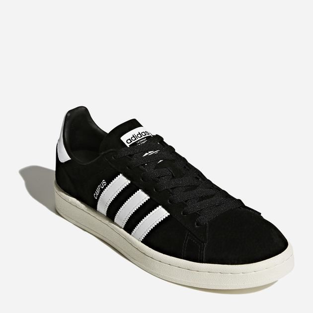 Sneakersy męskie skórzane adidas Campus BZ0084 44 (UK 9.5) Czarne (4058025717973) - obraz 2