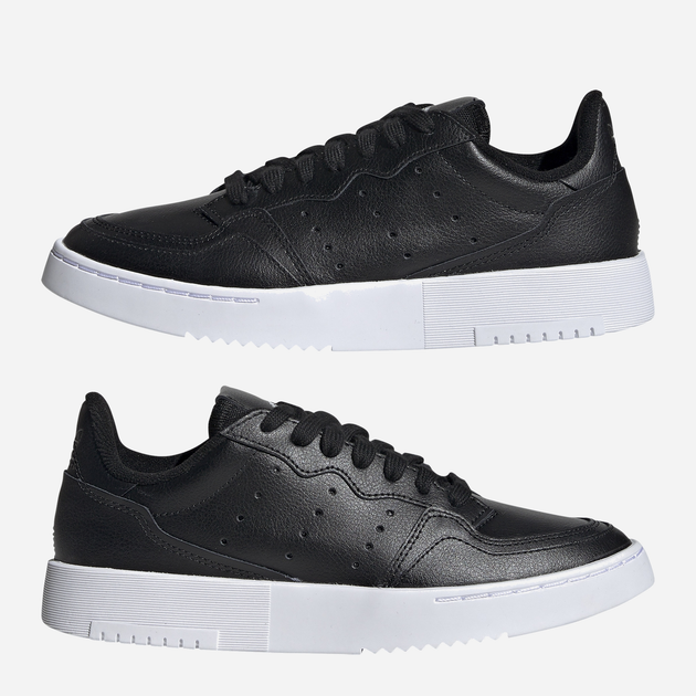 Sneakersy chłopięce adidas Supercourt J EE7727 38 (5UK) Czarne (4061616354419) - obraz 3
