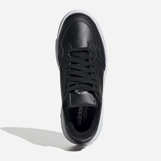 Sneakersy chłopięce adidas Supercourt J EE7727 35.5 (3.5UK) Czarne (4061616354440) - obraz 7