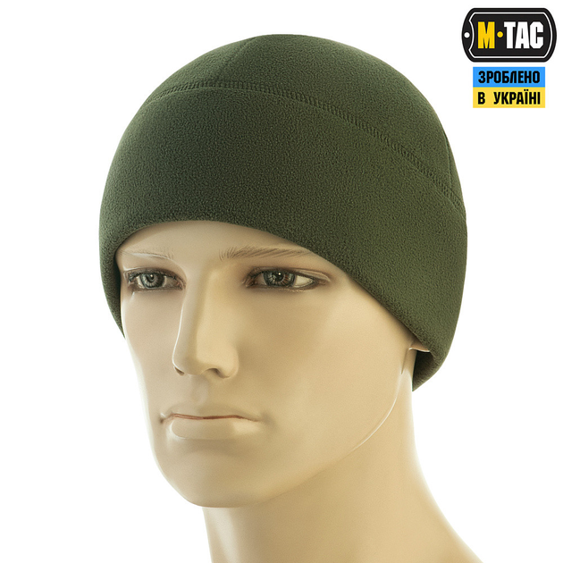 Шапка M-Tac Watch Cap Elite флис 320г/м2 with Slimtex Army Olive XL (00-00013389) - изображение 1