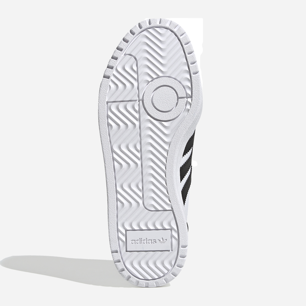 Підліткові кеди для дівчинки adidas Team Court J EF6815 36.5 (4UK) Білі з чорним (4062053001041) - зображення 7