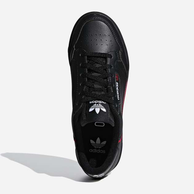 Підліткові шкіряні кеди для хлопчика adidas Originals Continental 80 J F99786 35.5 Чорні (4060516154198) - зображення 8
