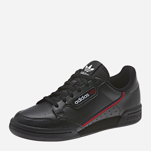 Підліткові шкіряні кеди для хлопчика adidas Originals Continental 80 J F99786 36 (3.5UK) Чорні (4060516154228) - зображення 3