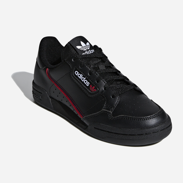 Підліткові шкіряні кеди для хлопчика adidas Originals Continental 80 J F99786 36 (3.5UK) Чорні (4060516154228) - зображення 5
