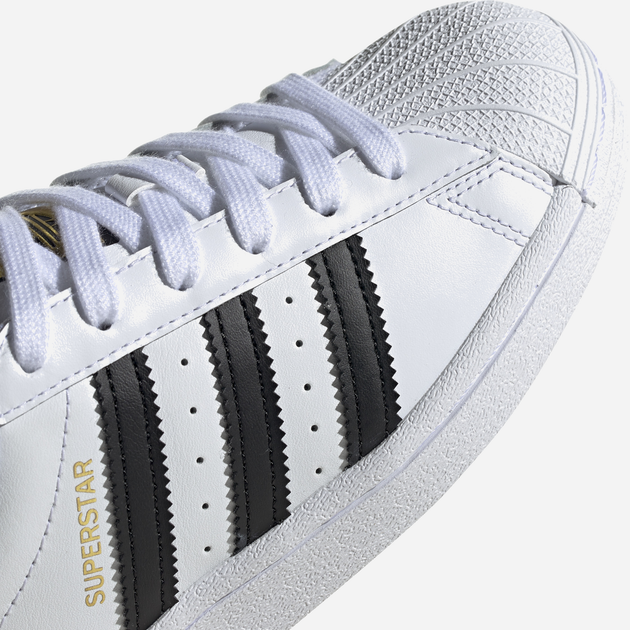 Підліткові кеди для дівчинки adidas Originals Superstar J FU7712 38 (5UK) Білі (4062056554841) - зображення 18