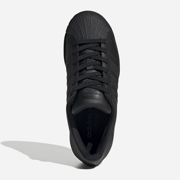 Підліткові кеди для дівчинки adidas Originals Superstar J FU7713 38 (5UK) Чорні (4062056554957) - зображення 15