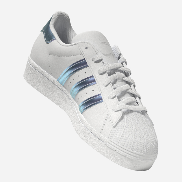 Підліткові кеди для дівчинки adidas Originals Superstar J FV3139 36.5 (4UK) Білі (4062056489723) - зображення 9