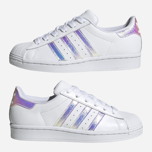 Підліткові кеди для дівчинки adidas Originals Superstar J FV3139 36 (3.5UK) Білі (4062056493379) - зображення 14