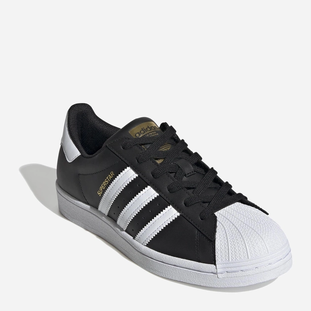 Trampki damskie skórzane do kostki Adidas Superstar W FV3286 37.5 (UK 4.5) Czarne (4062056831812) - obraz 2