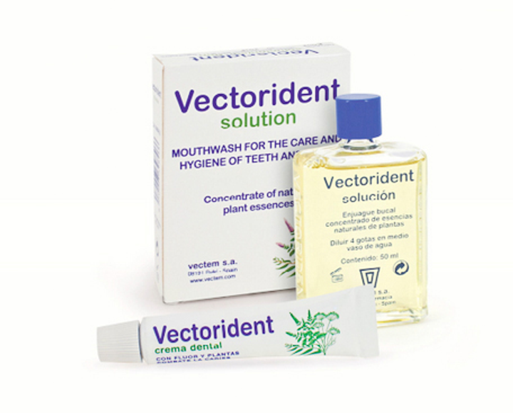 Еліксир для порожнини рота Vectem Vectorident Oral Solution 50 мл (8470003398466) - зображення 1