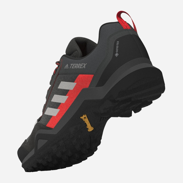 Buty trekkingowe męskie z membraną adidas Terrex AX3 GTX FX4568 42.5 (UK 8.5) Czarne z czerwonym (4064036564314) - obraz 18
