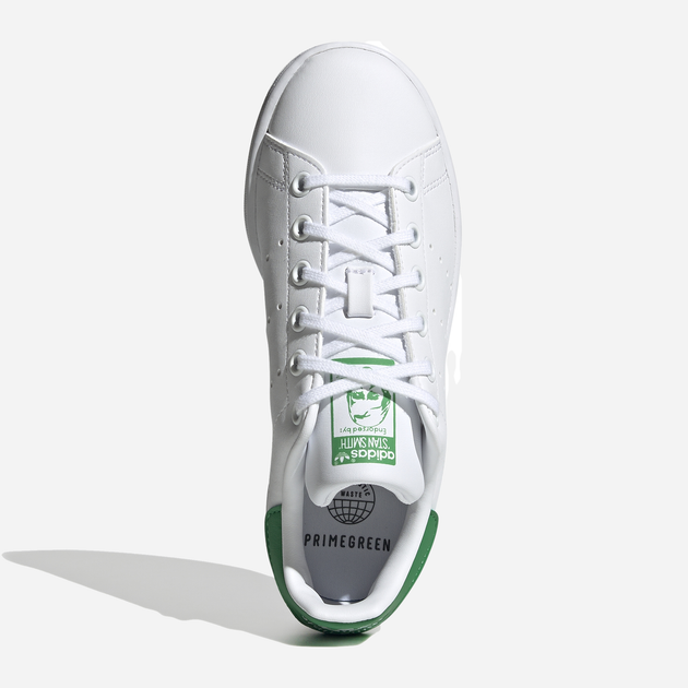 Підліткові кеди для дівчинки adidas Originals Stan Smith J FX7519 36 (3.5UK) Білі з зеленим (4064037256607) - зображення 14