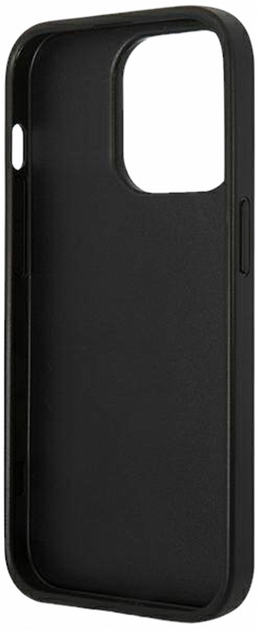 Etui CG Mobile Karl Lagerfeld Saffiano Choupette Head Patch do Apple iPhone 14 Pro Czarny (3666339076979) - obraz 3