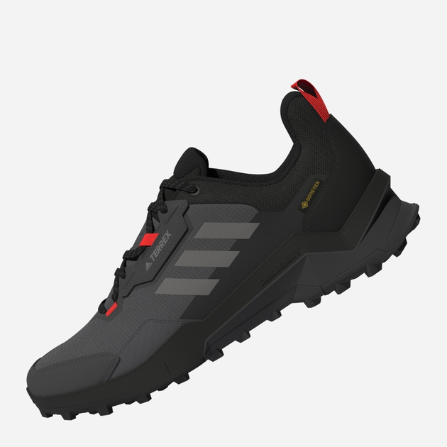 Buty turystyczne męskie z membraną adidas Terrex AX4 GTX FZ3285 45.5 (UK 10.5) Szare (4064036035968) - obraz 4