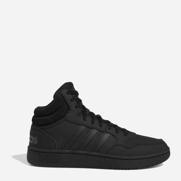 Чоловічі кеди високі adidas Hoops 3.0 Mid GV6683 44.5 (UK 10) Чорні (4065425390682) - зображення 1