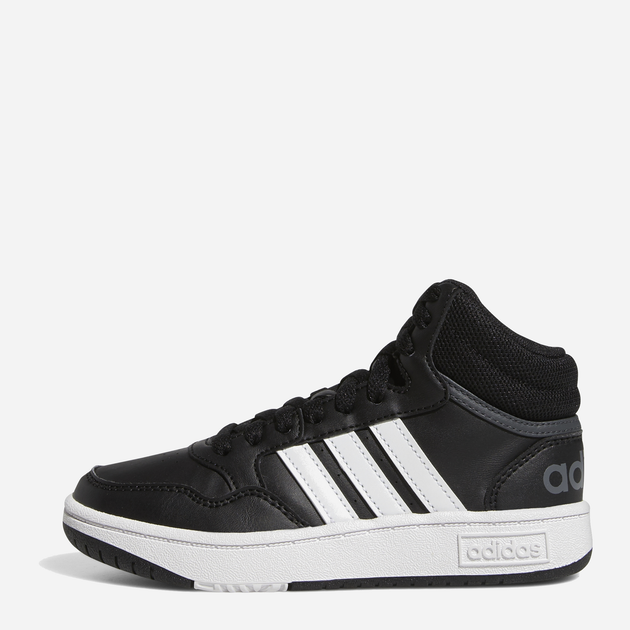 Trzewiki młodzieżowe chłopięce adidas Hoops Mid 3.0 K GW0402 38 (5UK) Czarne (4065418332538) - obraz 11