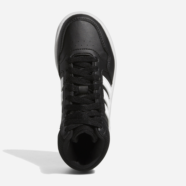 Підліткові черевики для хлопчика adidas Hoops Mid 3.0 K GW0402 39.5 (6UK) Чорні (4065418336161) - зображення 16