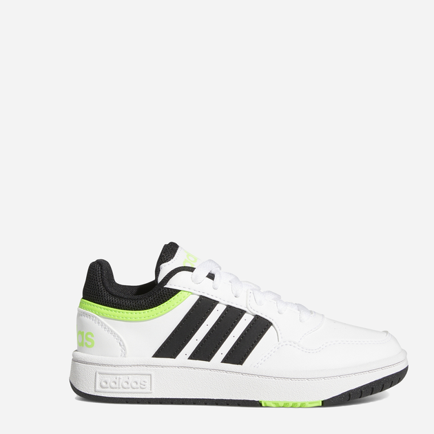 Підліткові кросівки для хлопчика Adidas Hoops 3.0 K GW0428 38 (5UK) Білі (4065418374767) - зображення 1