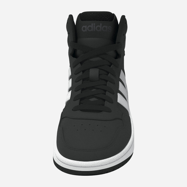 Підліткові черевики для хлопчика adidas Hoops Mid 3.0 K GW0402 39 (UK 6.5) Чорні (4065418336246) - зображення 5