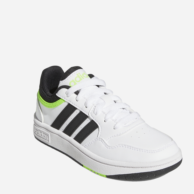 Підліткові кросівки для хлопчика Adidas Hoops 3.0 K GW0428 36.5 (4UK) Білі (4065418374743) - зображення 2