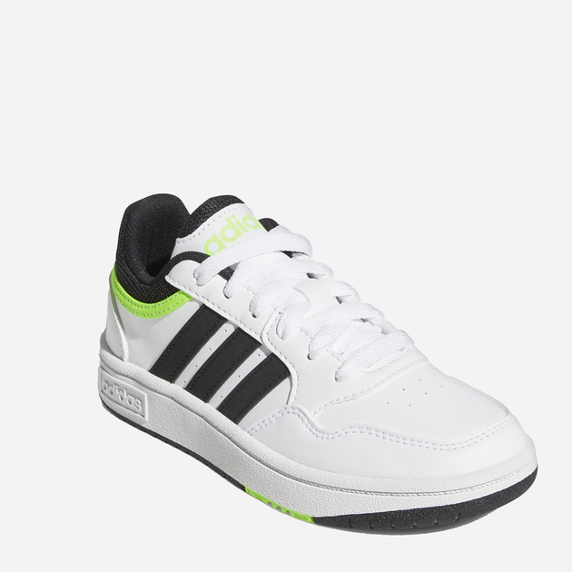 Підліткові кросівки для хлопчика adidas Hoops 3.0 K GW0428 36.5 (4UK) Білі (4065418374743) - зображення 2