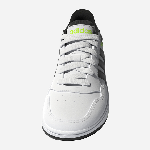 Підліткові кросівки для хлопчика adidas Originals Hoops 3.0 K GW0428 39 (6UK) Білі (4065418374651) - зображення 4