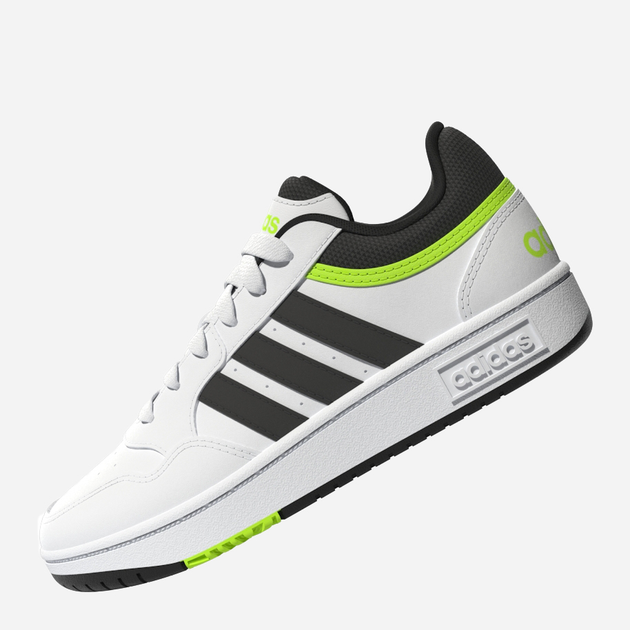 Підліткові кросівки для хлопчика adidas Hoops 3.0 K GW0428 36.5 (4UK) Білі (4065418374743) - зображення 8