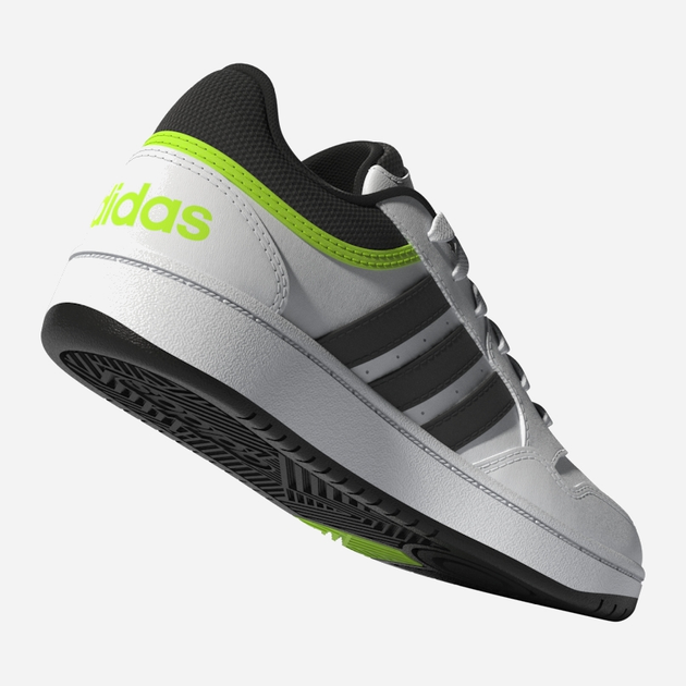 Підліткові кросівки для хлопчика adidas Originals Hoops 3.0 K GW0428 39 (6UK) Білі (4065418374651) - зображення 11