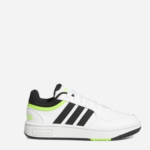 Підліткові кросівки для хлопчика adidas Hoops 3.0 K GW0428 40 (6.5UK) Білі (4065418374668) - зображення 1